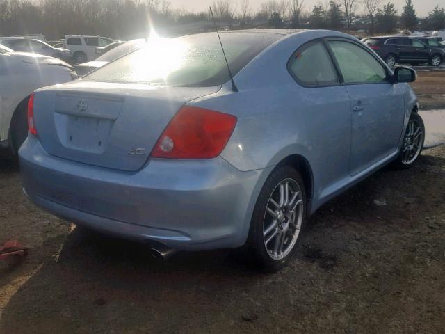 JTKDE177360085820 - 2006 TOYOTA SCION TC 蓝色 照片 4