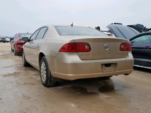 1G4HP57256U193665 - 2006 BUICK LUCERNE CX GOLD photo 3