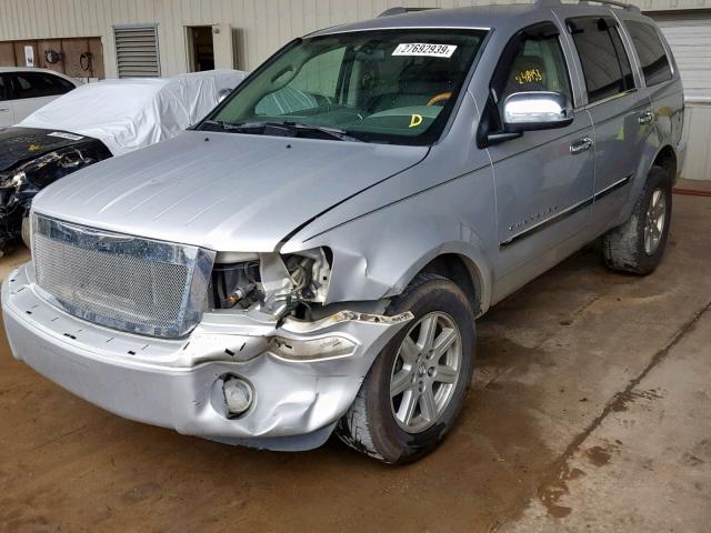 1A8HX58P67F585535 - 2007 CHRYSLER ASPEN LIMI SILVER photo 2