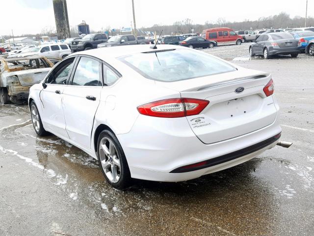 3FA6P0G74GR349722 - 2016 FORD FUSION S WHITE photo 3