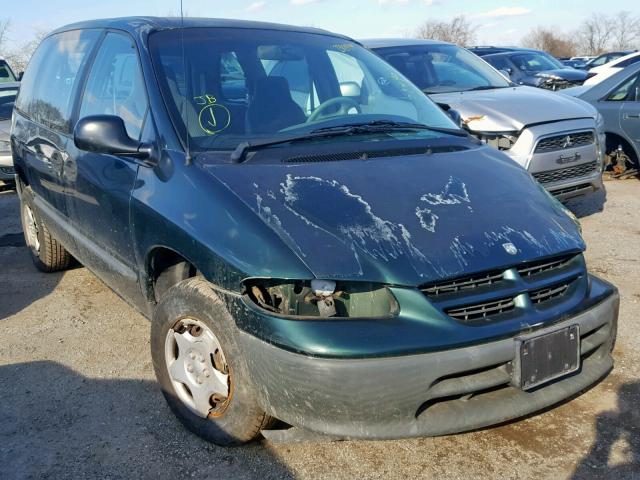 2B4FP25B0WR734371 - 1998 DODGE CARAVAN GREEN photo 1