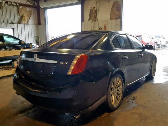 1LNHL9DR0BG600238 - 2011 LINCOLN MKS BLACK photo 4