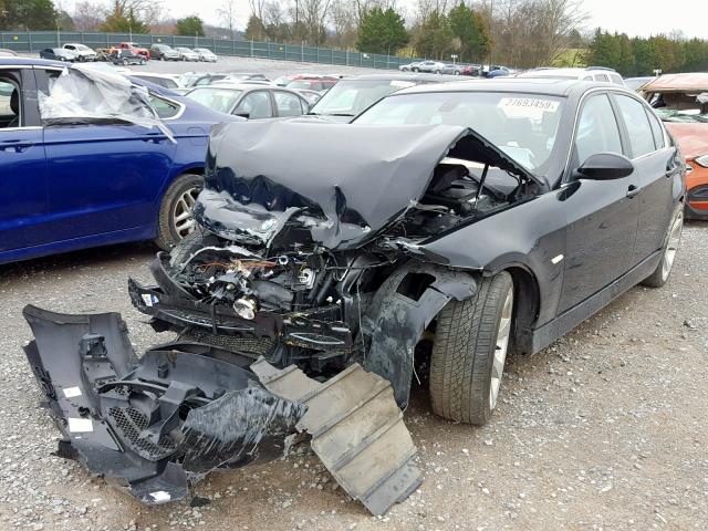 WBAVB33586KS35099 - 2006 BMW 330 I BLACK photo 2