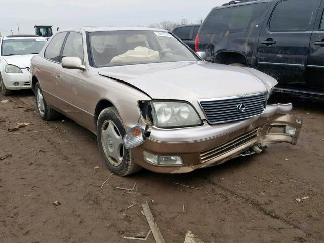 JT8BH28F5W0136282 - 1998 LEXUS LS 400 BEIGE photo 1