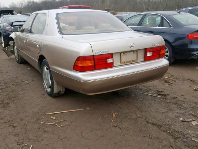 JT8BH28F5W0136282 - 1998 LEXUS LS 400 BEIGE photo 3