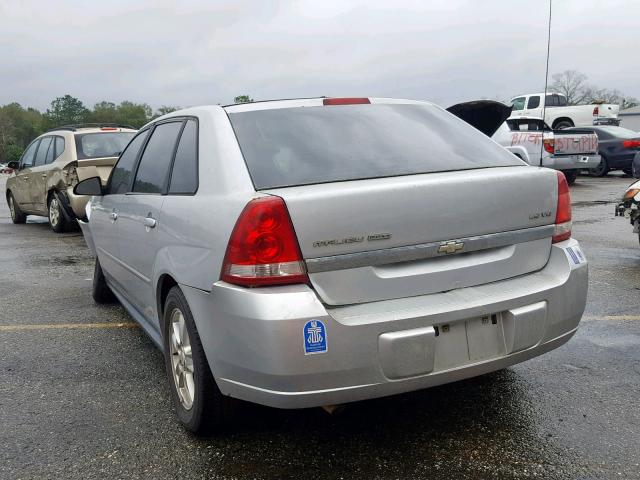 1G1ZT62865F272876 - 2005 CHEVROLET MALIBU MAX 银色 照片 3