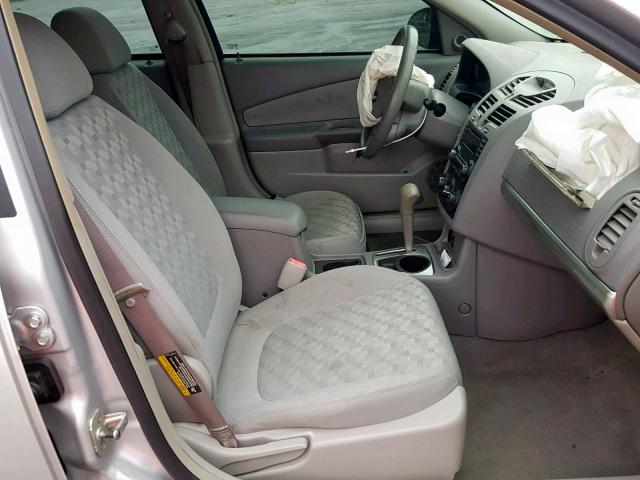 1G1ZT62865F272876 - 2005 CHEVROLET MALIBU MAX 银色 照片 5