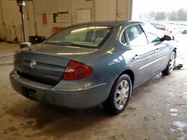 2G4WC552761184368 - 2006 BUICK LACROSSE C BLUE photo 4