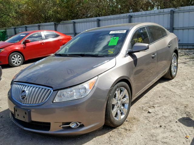 1G4GC5EDXBF126750 - 2011 BUICK LACROSSE C BROWN photo 2