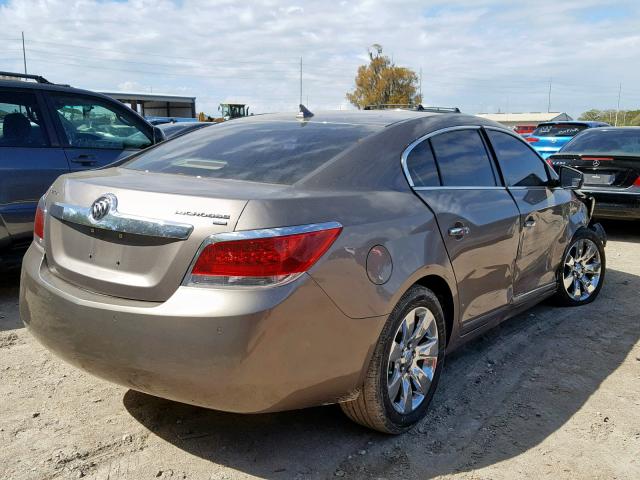 1G4GC5EDXBF126750 - 2011 BUICK LACROSSE C BROWN photo 4