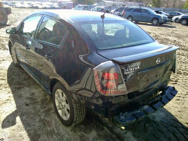 3N1AB61E49L675896 - 2009 NISSAN SENTRA 2.0 BLACK photo 3