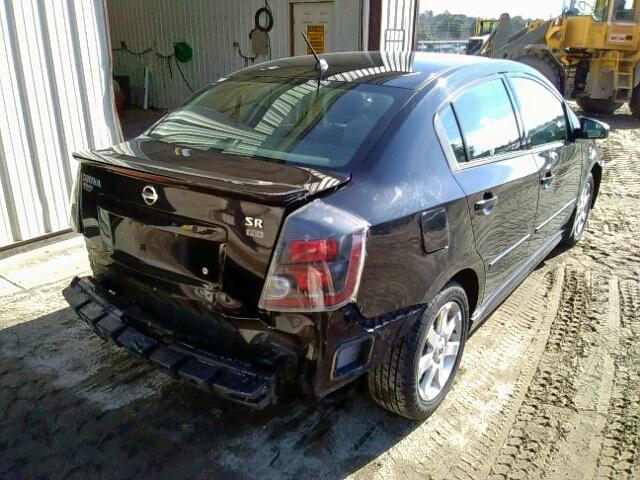 3N1AB61E49L675896 - 2009 NISSAN SENTRA 2.0 BLACK photo 4