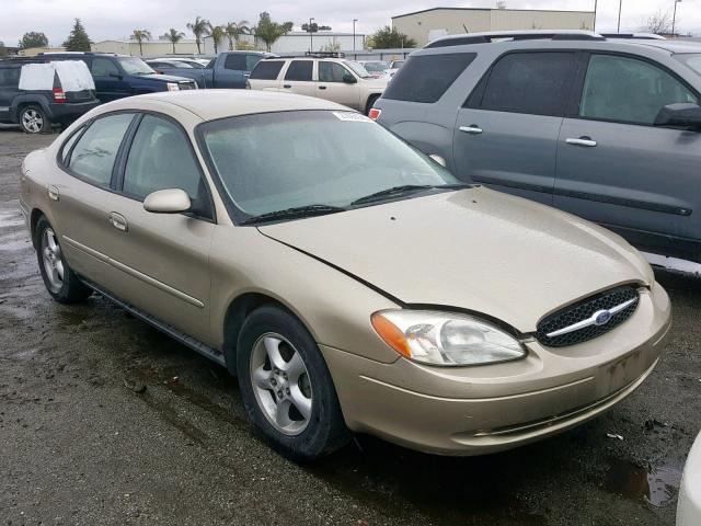 1FAFP55U11G181350 - 2001 FORD TAURUS SES GOLD photo 1