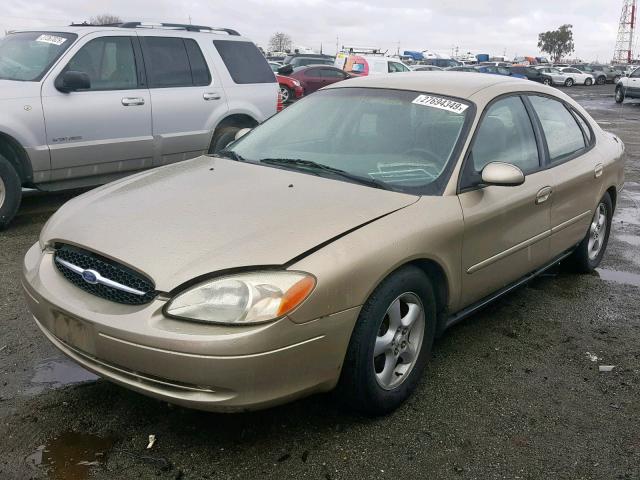 1FAFP55U11G181350 - 2001 FORD TAURUS SES GOLD photo 2