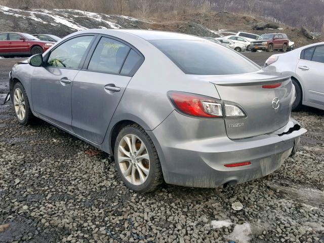 JM1BL1S6XA1144349 - 2010 MAZDA 3 S GRAY photo 3