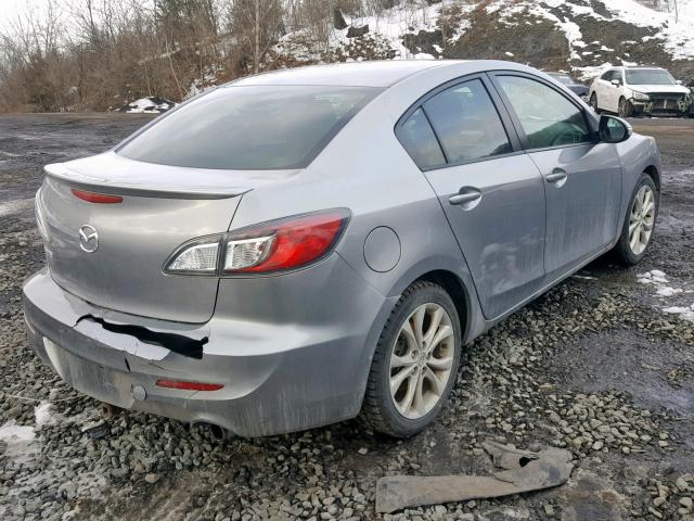 JM1BL1S6XA1144349 - 2010 MAZDA 3 S GRAY photo 4