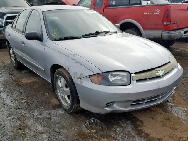 1G1JF52F947113520 - 2004 CHEVROLET CAVALIER L SILVER photo 1