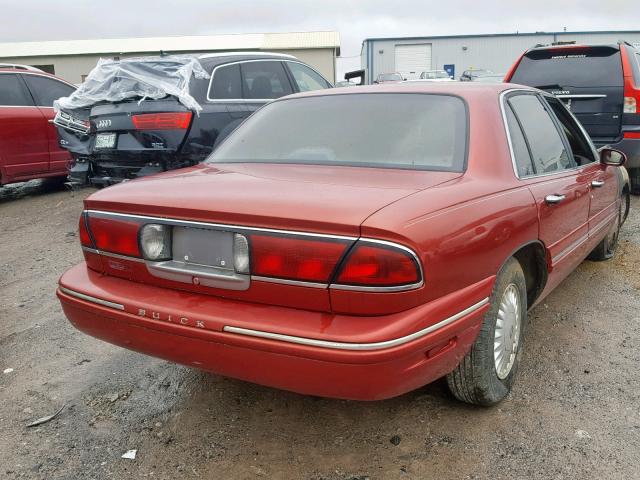 1G4HR52K4VH541108 - 1997 BUICK LESABRE LI BURGUNDY photo 4