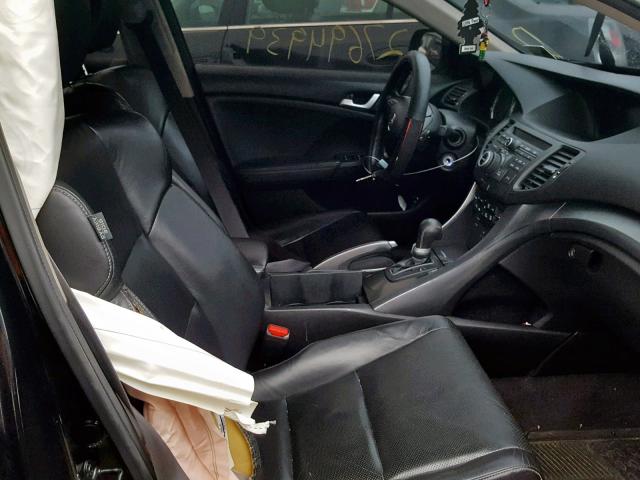 JH4CU2F66EC000467 - 2014 ACURA TSX TECH BLACK photo 5