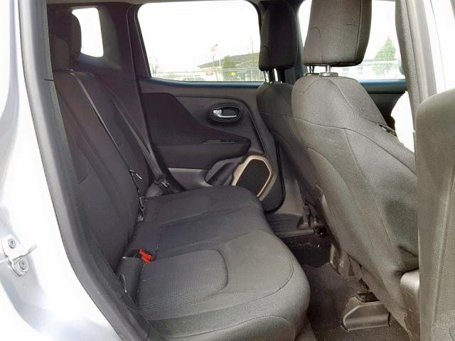 ZACCJAAH2HPF51718 - 2017 JEEP RENEGADE S Gümüş foto 6