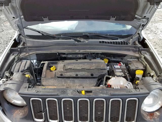 ZACCJAAH2HPF51718 - 2017 JEEP RENEGADE S Gümüş foto 7