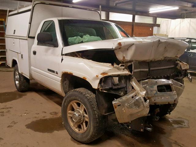 3B6KF26Z5XM586876 - 1999 DODGE RAM 2500 WHITE photo 1