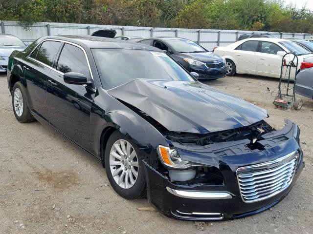 2C3CCAAG9DH614072 - 2013 CHRYSLER 300 BLACK photo 1