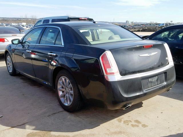 2C3CCAEG7DH574570 - 2013 CHRYSLER 300C BLACK photo 3