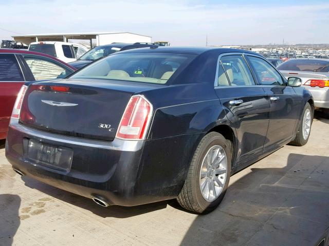 2C3CCAEG7DH574570 - 2013 CHRYSLER 300C BLACK photo 4