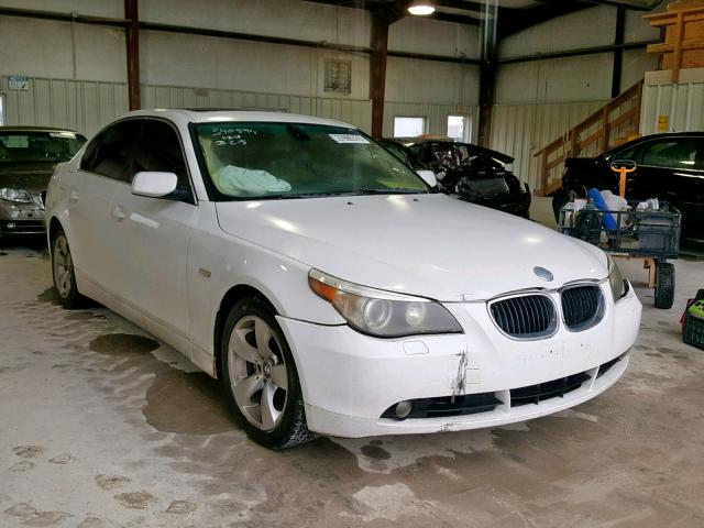 WBANA53505B857080 - 2005 BMW 525 I WHITE photo 1