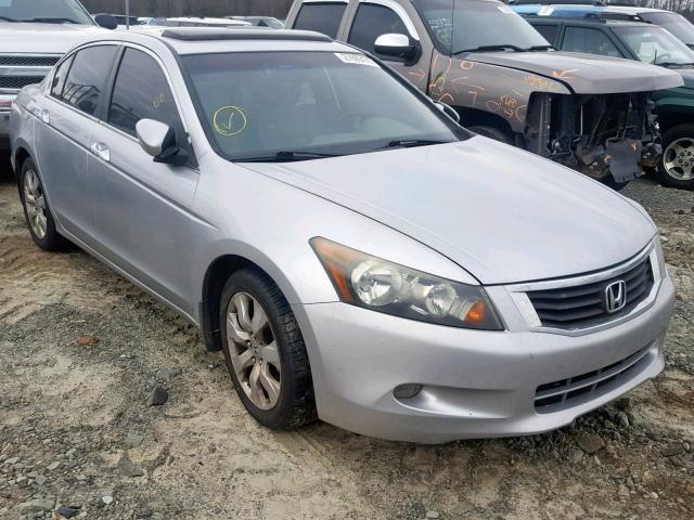 1HGCP36869A019894 - 2009 HONDA ACCORD EXL SILVER photo 1