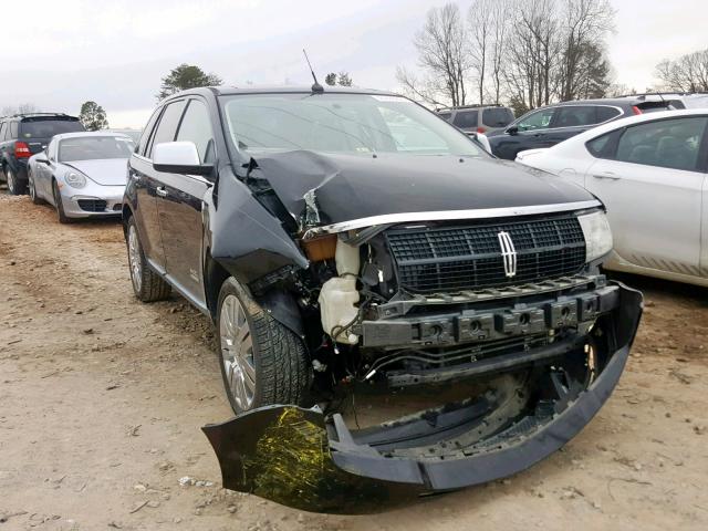 2LMDU88C58BJ23211 - 2008 LINCOLN MKX BLACK photo 1