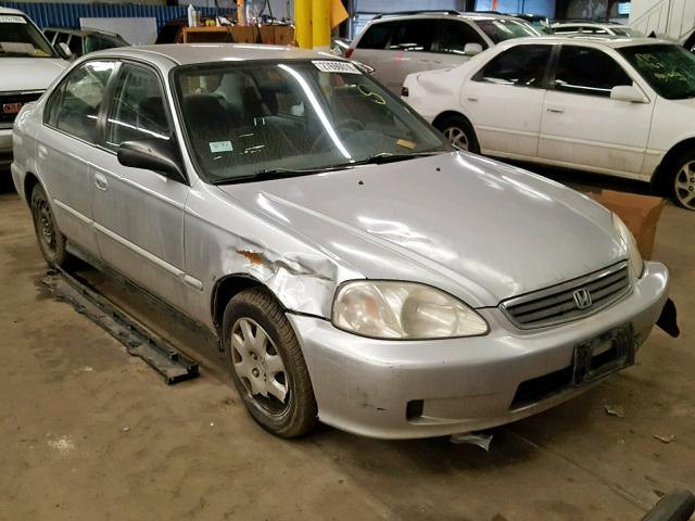 2HGEJ6612YH590877 - 2000 HONDA CIVIC BASE SILVER photo 1