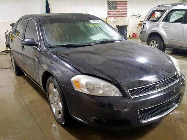 2G1WD58C081355771 - 2008 CHEVROLET IMPALA SUP 黑色 照片 1