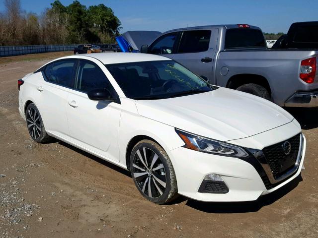 1N4BL4CV0KC167559 - 2019 NISSAN ALTIMA SR WHITE photo 1