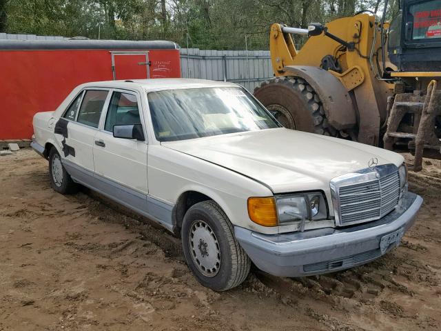 WDBCA35D1JA397011 - 1988 MERCEDES-BENZ 420 SEL WHITE photo 1