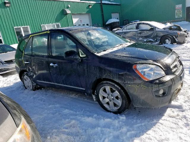 KNAFG526097236153 - 2009 KIA RONDO LX BLACK photo 1