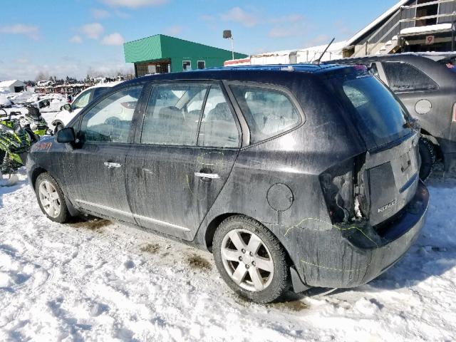 KNAFG526097236153 - 2009 KIA RONDO LX BLACK photo 3