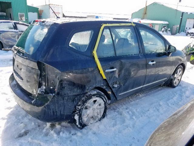 KNAFG526097236153 - 2009 KIA RONDO LX BLACK photo 4