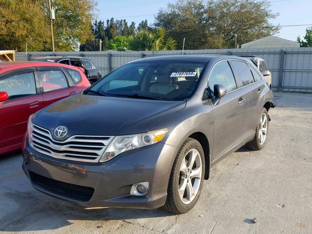 4T3ZK3BB4BU044275 - 2011 TOYOTA VENZA BASE GRAY photo 2