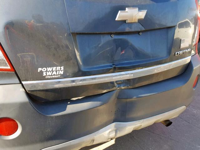 3GNAL2EK2DS576633 - 2013 CHEVROLET CAPTIVA LS 灰色 照片 9