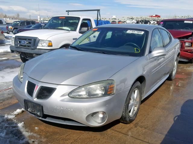 2G2WP552971140841 - 2007 PONTIAC GRAND PRIX SILVER photo 2