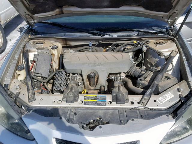 2G2WP552971140841 - 2007 PONTIAC GRAND PRIX SILVER photo 7