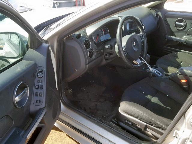 2G2WP552971140841 - 2007 PONTIAC GRAND PRIX SILVER photo 9