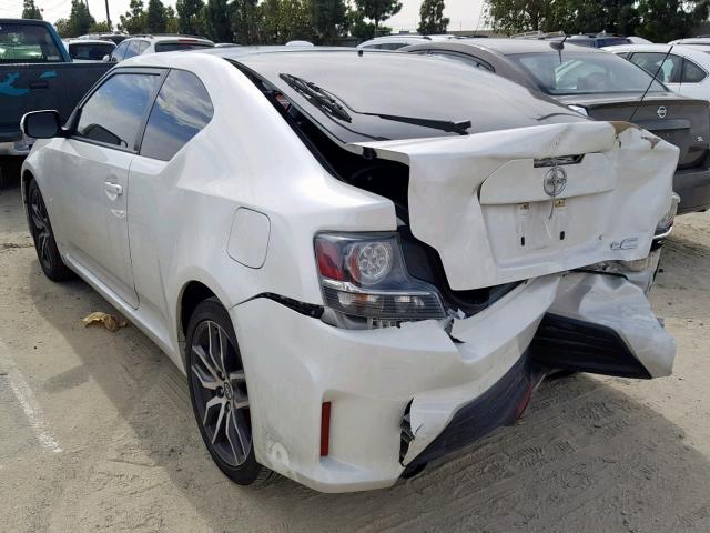 JTKJF5C77GJ024835 - 2016 TOYOTA SCION TC WHITE photo 3