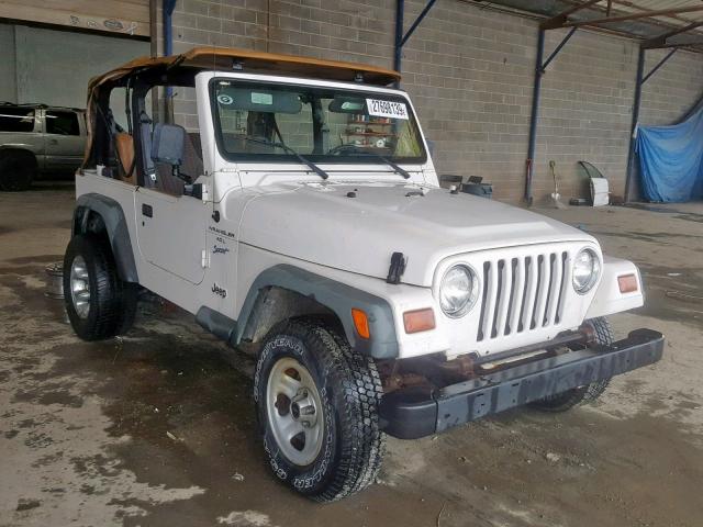 1J4FY19S9VP466970 - 1997 JEEP WRANGLER / GRAY photo 1