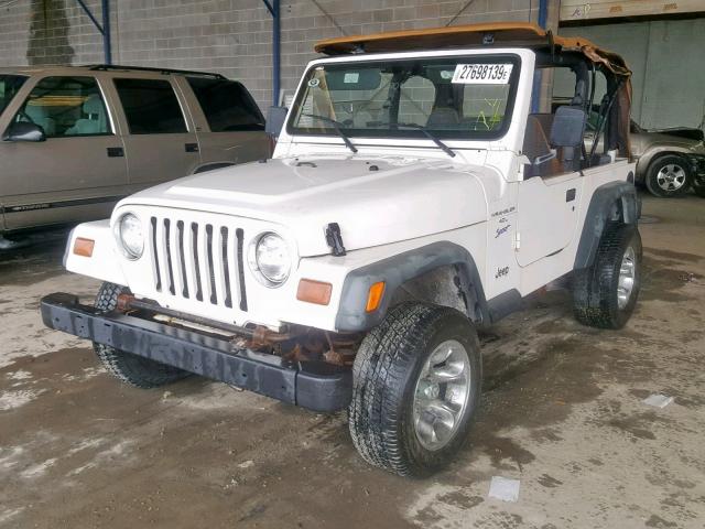 1J4FY19S9VP466970 - 1997 JEEP WRANGLER / GRAY photo 2