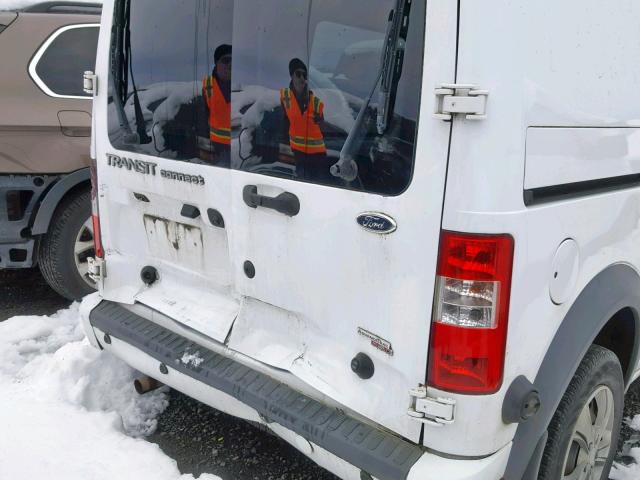 NM0LS6BN5BT057375 - 2011 FORD TRANSIT CO WHITE photo 9