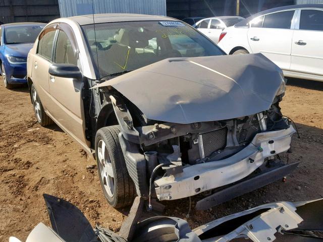 1G8AL58BX6Z135435 - 2006 SATURN ION LEVEL GOLD photo 1