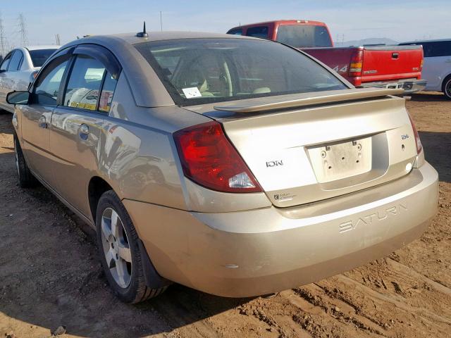 1G8AL58BX6Z135435 - 2006 SATURN ION LEVEL GOLD photo 3